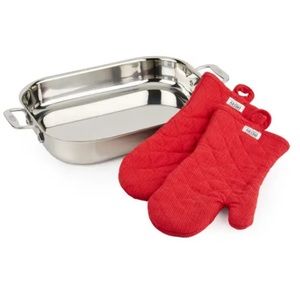 All Clad Lasagna Pan with Mitts (Original $169)